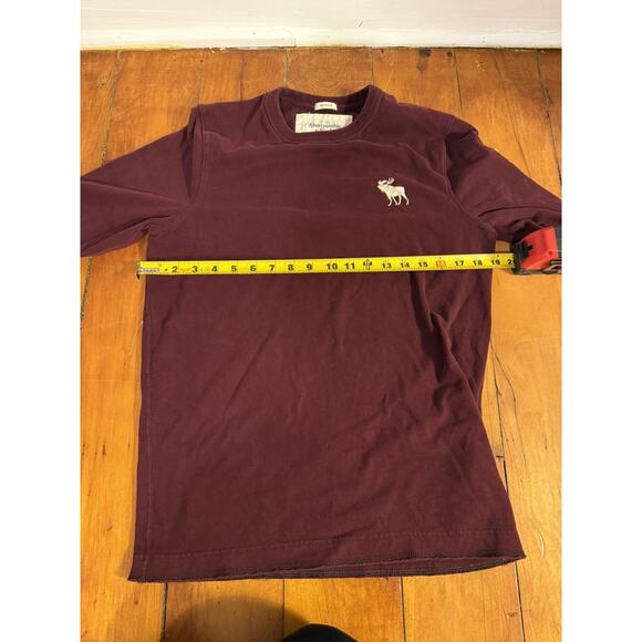 Abercrombie & Fitch Mens Medium Muscle Embroidered Long Sleeve Y2K - Picture 7 of 9